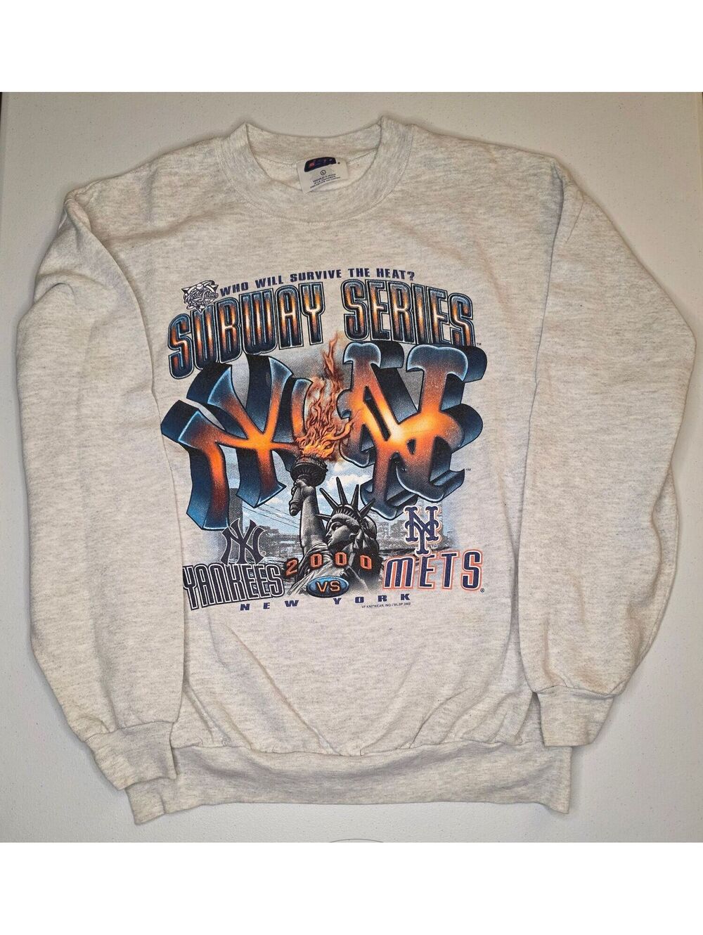 2000 MLB New York Subway Series Crewneck
